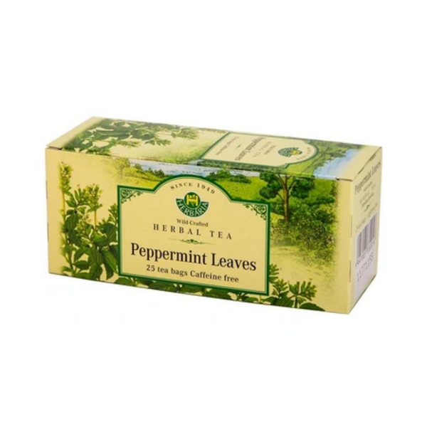 Herbaria Peppermint Leaves Tea 25 Tea Bags