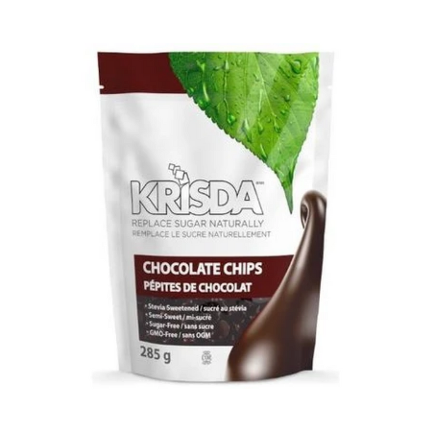 Krisda Stevia Semi-Sweet Chocolate Chips 285G
