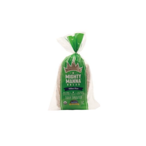 Manna Organics Organic Sprouted Bread Millet Rice 400G