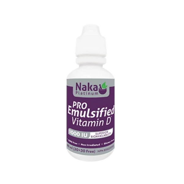 Naka Platinum Emulsified Vitamin D 60ml