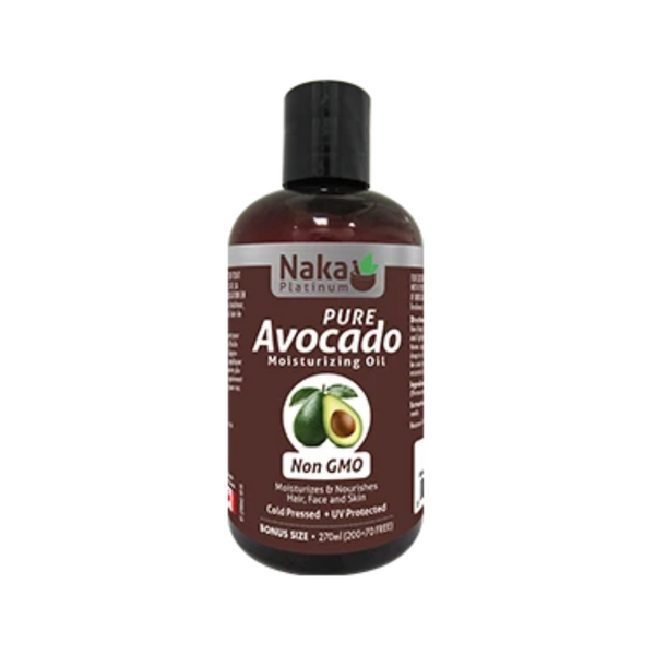 Naka Platinum Pure Avocado Moisturizing Oil 270ml