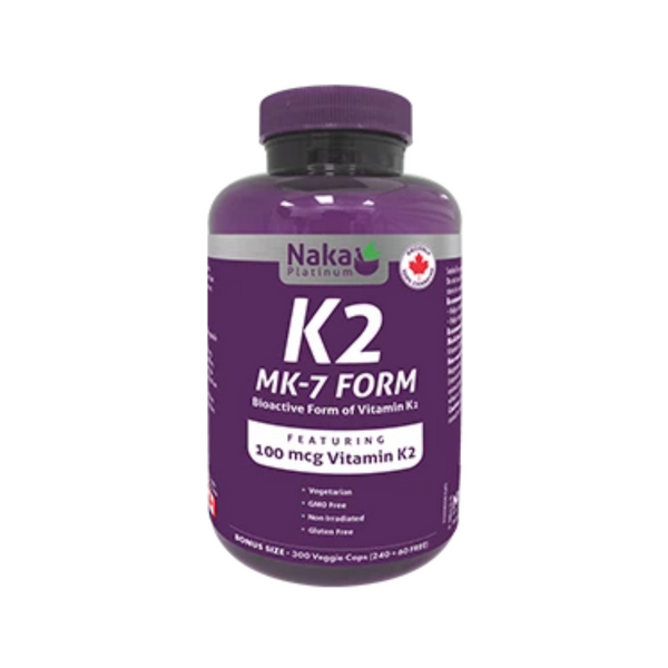 Naka Platinum Vitamin K2 300Vcaps