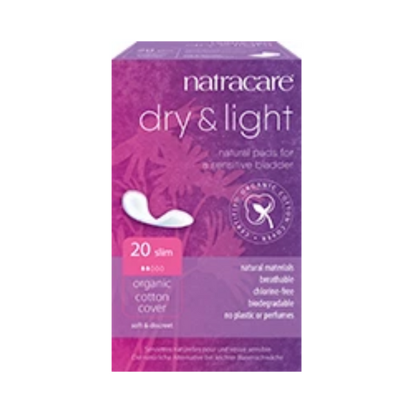 Natracare Dry & Light Incontinence Pad 20