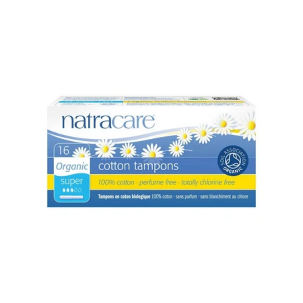 Natracare Super Cotton Tampons 16