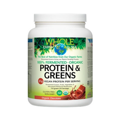 Whole Earth and Sea Fermented Protein and Greens - Organic Chocolate