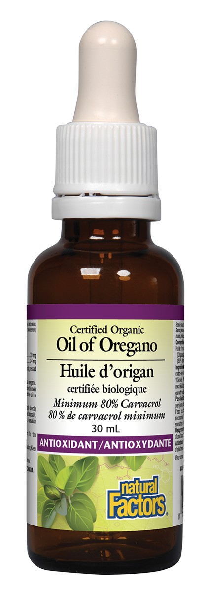 Natural Factors Oil Of Oregano 30ML Liquid