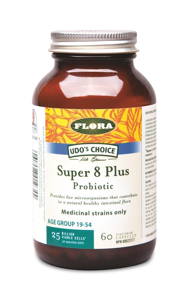 Flora Super 8 Plus Probiotic 60Vcaps