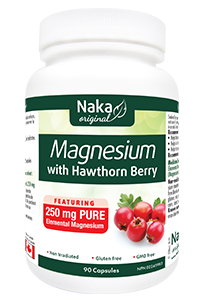 Naka Magnesium with Hawthorn Berry 250mg