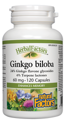 Natural Factors Ginko Biloba 120Cap