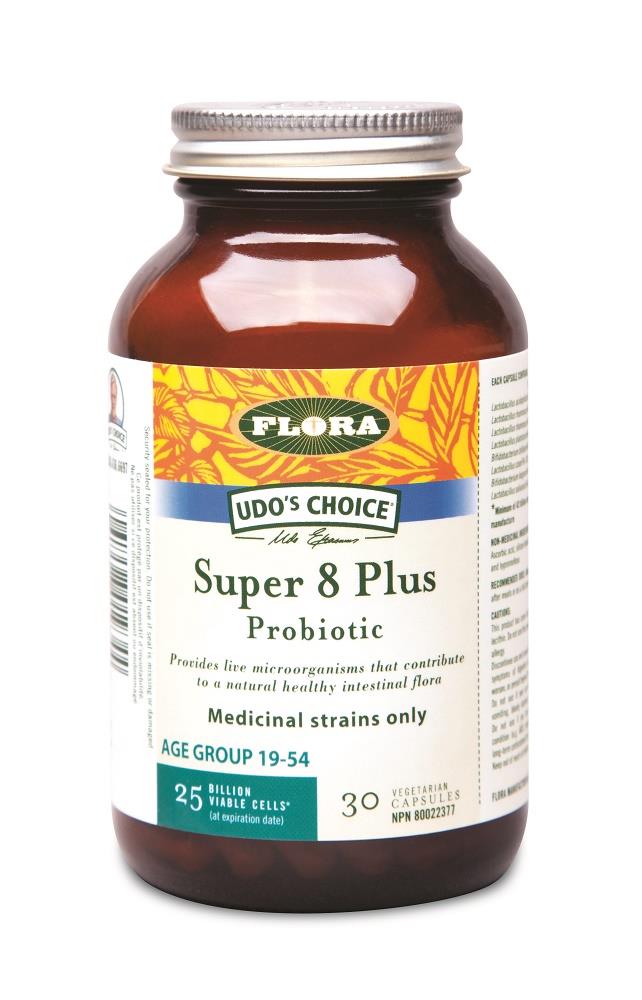 Flora Super 8 Plus Probiotic 30Vcaps 