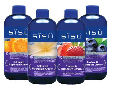 SISU Calcium & Magnesium Citrates Blueberry 450ml