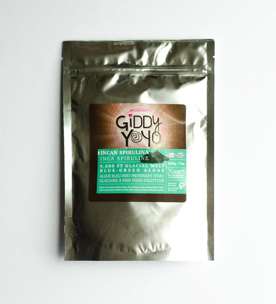 Giddy Yoyo Incan Spirulina Powder (Taiwan) 200G