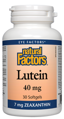 Natural Factors Lutein 40MG 30SG 