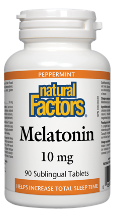 Natural Factors Melatonin 10Mg 90Tab