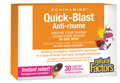 Natural Factors Quick-Blast 30 Liquid Chews