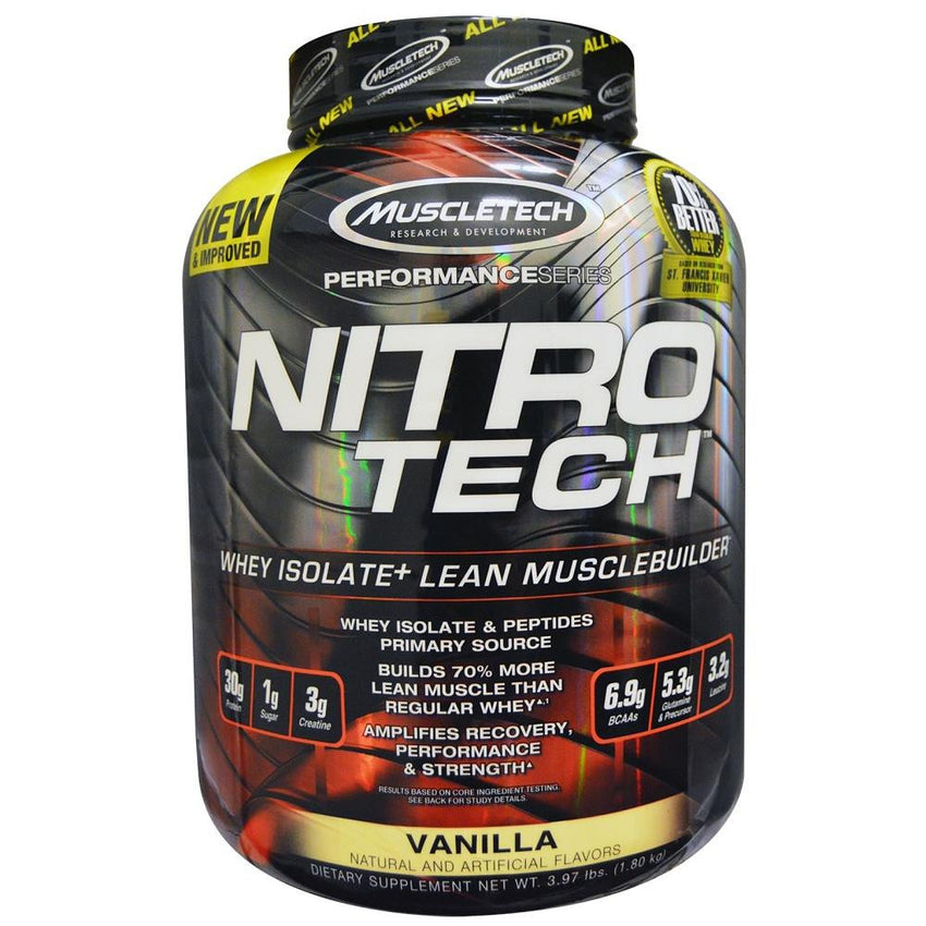 MuscleTech Nitro Tech Vanilla 4lbs