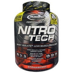 MuscleTech Nitro Tech Protein Strawberry 4lbs