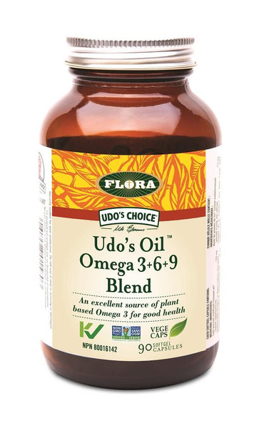 Flora Udo's Oil Omega 3+6+9 Blend 90Vcaps
