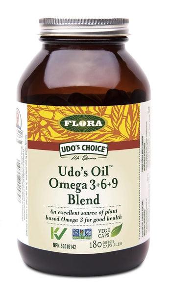 Flora Udo's Oil Omega 3+6+9 Blend 180Vcaps