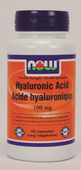NOW Hyaluronic Acid 100mg 60Vcaps
