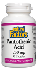 Natural Factors Pantothenic Acid 90Caps