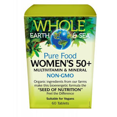 Natural Factors Pure Food Women 50+ Multivitamin 60tabs