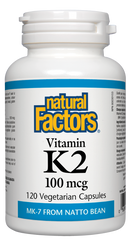 Natural Factors Vitamin K2 120Caps
