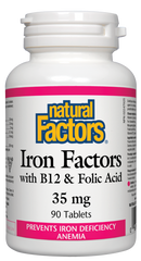 Natural Factors Iron Factors 90Tab