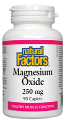Natural Factors Magnesium Oxide 90Cap