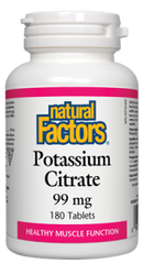 Natural Factors Potassium 99Mg 90Tab