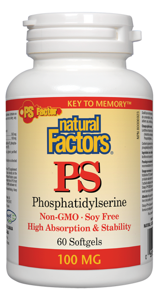 Natural Factors Phosphatidylserine 60SG