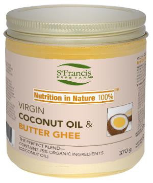 St. Francis Coconut Oil & Butter Ghee 370g