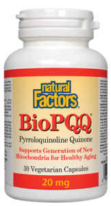 Natural Factors BioPQQ 20Mg 30VCaps