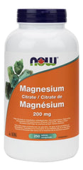 NOW Magnesium Citrate 200mg 250tabs