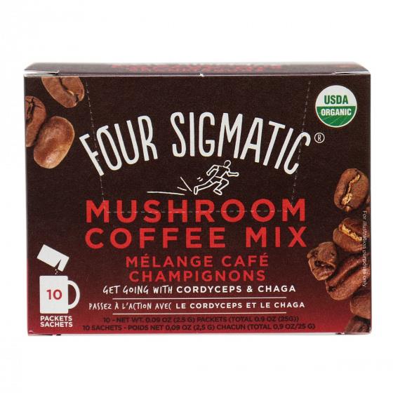 Four Sigmatic Mushroom Coffee with Chaga & Cordyceps 10 Bags