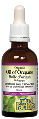 Natural Factors Oil Of Oregano 60Ml