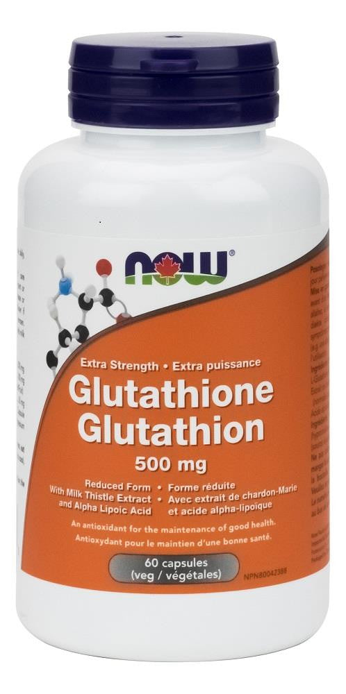 NOW Glutathione 500mg 60caps