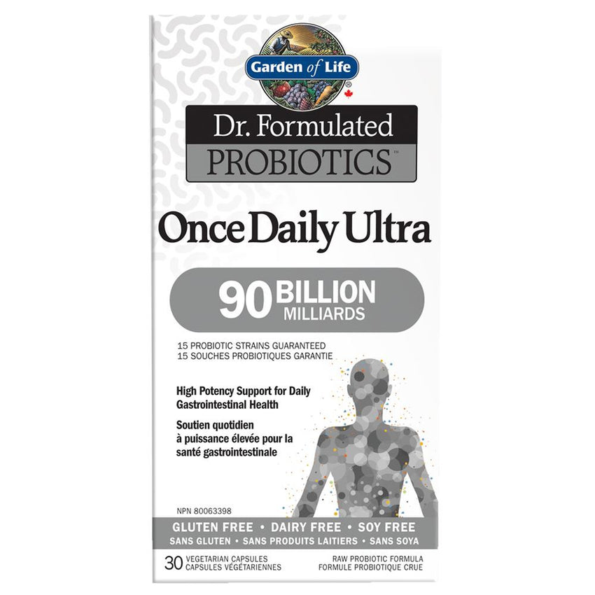 Garden of Life Dr. Formulated Probiotics Once a Day Ultra 90 Billion 30Vcaps