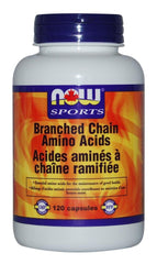 NOW Branched Chain Amino Acids 120Caps