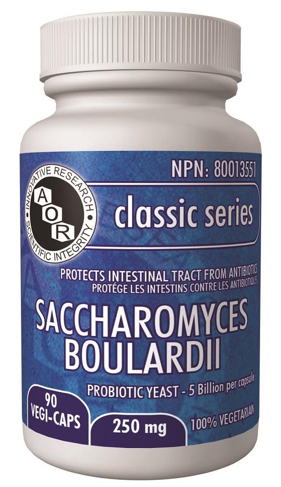A.O.R Saccharomyces Boulardii 250mg 90Vcaps – Paris Natural Foods