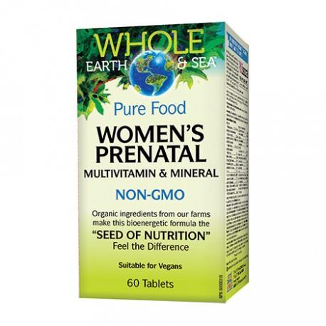 Natural Factors Pure Food Women's Prenatal 60tabs