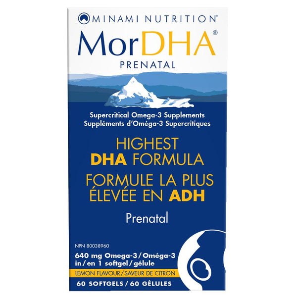 Minami Nutrition MorDHA Prenatal 60Vcaps