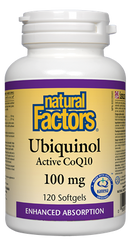 NATURAL FACTORS UBIQUINOL 100MG 120SG