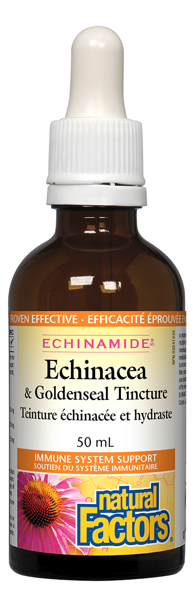 Natural Factors Echinacea & Goldenseal 50ML
