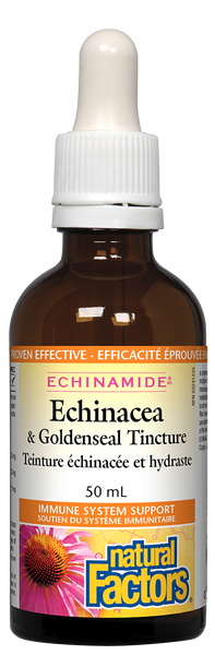Natural Factors Echinacea & Goldenseal 50ML