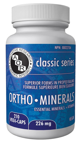A.O.R Ortho Minerals 226mg 210Vcaps