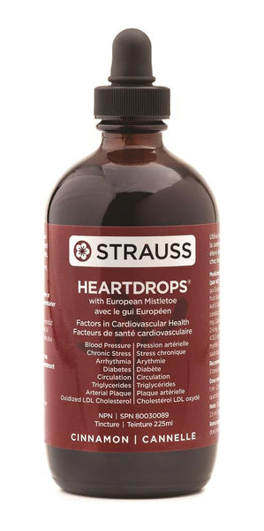 Strauss Heart Drops Cinnamon 225ml