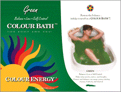 Colour Energy Green Colour Bath