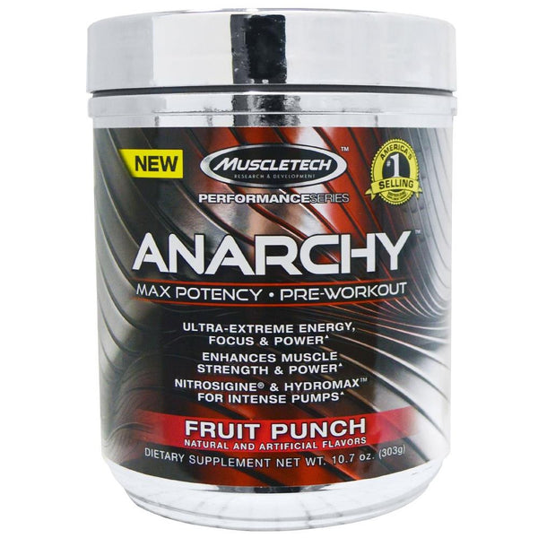 MuscleTech Anarchy Pre-Workout Fruit Punch 192g