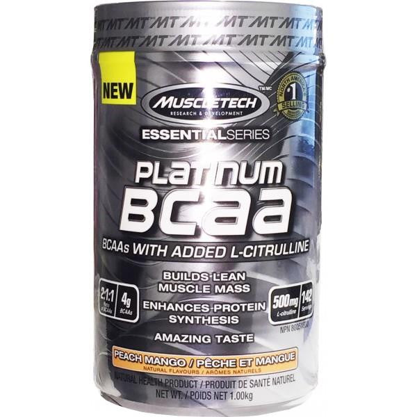 MuscleTech Platinum BCAA Peach Mango 1kg
